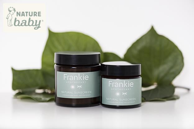 Nature Baby Journal: Frankie apothecary natural sunscreen