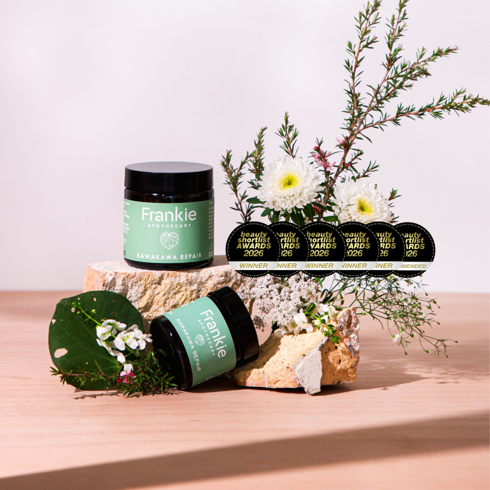 Frankie Apothecary's Kawakawa Balm  a Big Winner at Beauty Shortlist Awards 2026!